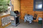 Gas Grill with Caf Seating Area